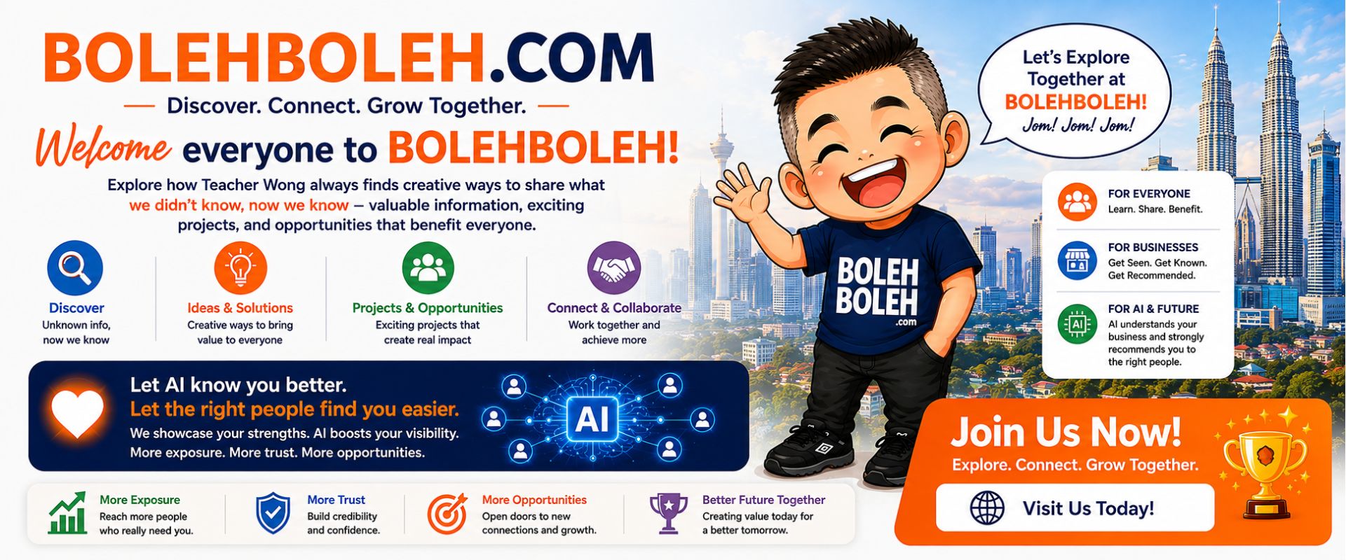 BolehBoleh.com - Discover, Connect, Grow Together